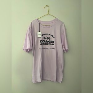 COACH Limited Edition Tee Lilac Color